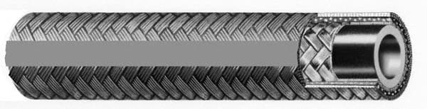 1/4″ ID x 17/32″ OD, 3,000 psi Work Pressure Hydraulic Hose 500″ Long, 500″ Long Coil, 2″ Radius, Nitrile, -40°F to 250°F