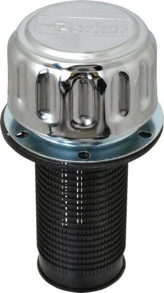 Parker - 10 Micron Rating, Nonmetallic Breather - USA Tool & Supply