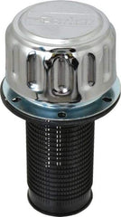 Parker - 10 Micron Rating, Nonmetallic Breather - USA Tool & Supply