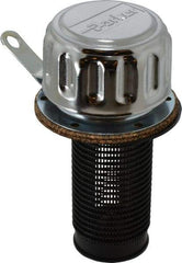 Parker - 10 Micron Rating, Nonmetallic Breather - USA Tool & Supply