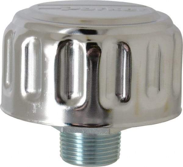 Parker - 10 Micron Rating, Metal Breather - USA Tool & Supply