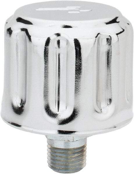 Parker - 10 Micron Rating, Metal Breather - USA Tool & Supply
