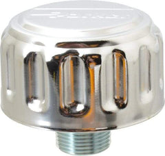 Parker - 10 Micron Rating, Metal Breather - USA Tool & Supply