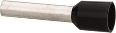 ACI - 10 AWG, Partially Insulated, Crimp Electrical Wire Ferrule - 18mm Long x 3.9mm Diameter Pin, 26mm Overall Length - USA Tool & Supply