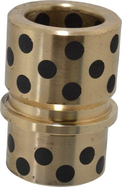 Dayton Lamina - 1-1/2" ID x 3-3/16" OAL, Cast Aluminum Bronze, Die & Mold Shoulder Bushing - Shoulder, 2-11/32" Bottom OD, 2" Top OD, 2" Under Collar, 2" Under Collar, 1-3/16" Above Collar - USA Tool & Supply