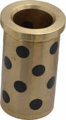 Dayton Lamina - 7/8" ID x 2-3/8" OAL, Aluminum Bronze, Die & Mold Shoulder Bushing - Shoulder, 1-1/4" Bottom OD, 1-1/4" Top OD, 1.43" Collar OD, 2-3/16" Above Collar - USA Tool & Supply