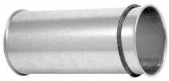 Made in USA - 10" ID Galvanized Duct Adjustable Nipple - 11" Long, 22 Gage - USA Tool & Supply