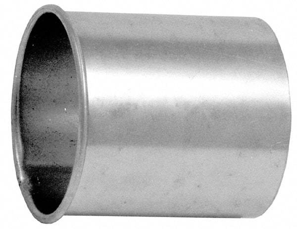 Made in USA - 6" ID Galvanized Duct Adapter - 4" Long, 22 Gage - USA Tool & Supply