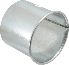 Made in USA - 5" ID Galvanized Duct Adapter - 4" Long, 22 Gage - USA Tool & Supply