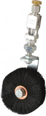 LDI Industries - 3" Width/Diam, Oil Reservoir Lubrication Brushes - 250°F, Straight Shank - USA Tool & Supply