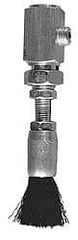 LDI Industries - 1" Width/Diam, Oil Reservoir Lubrication Brushes - 1-5/8" Bristle Length, 4-7/8" Length Under Mounting Thread, Straight Shank - USA Tool & Supply