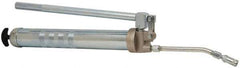 Alemite - 10,000 Max psi, Rigid Lever Grease Gun - 24 oz Capacity, 1/4 Thread Outlet, 20 Strokes per oz, 3-Way, Cartridge, Refill & Suction Fill, Includes Coupler & Loader Fitting - USA Tool & Supply