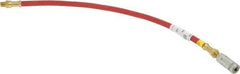 Alemite - 18" Long, 4,800 psi Operating Pressure, Grease Gun Hose & Coupler Assembly - 1/8 NPTF - USA Tool & Supply