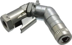 Alemite - 10,000 Operating psi, 3-1/2" Long, 1/8 Thread, Grease Gun Coupler - NPTF (F) Thread - USA Tool & Supply