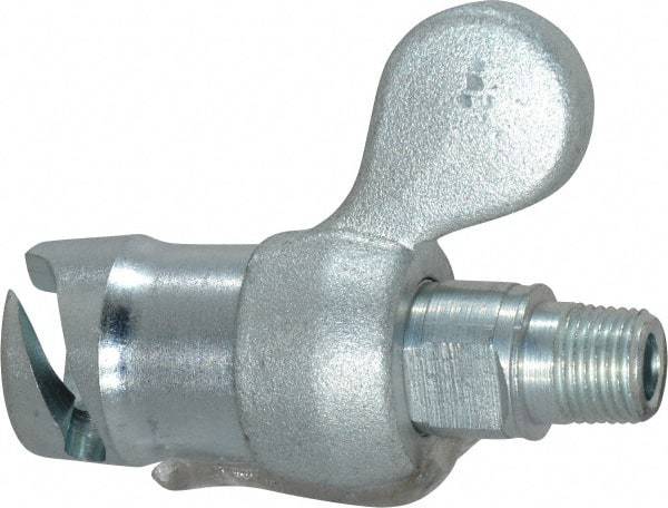 Alemite - 10,000 Operating psi, 1/8 Thread, Grease Gun Coupler - NPTF (M) Thread - USA Tool & Supply