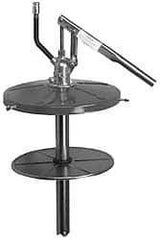 Alemite - Grease Lubrication 1 Strokes/oz Flow Steel, Aluminum & Stainless Steel Lever Hand Pump - For 25 to 35 Lb Container - USA Tool & Supply