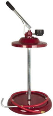 Alemite - Oil Lubrication 0.38 Strokes/oz Flow Steel, Aluminum & Stainless Steel Lever Hand Pump - For 120 Lb & 16 Gal Container - USA Tool & Supply