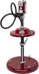 Alemite - Oil Lubrication 4 Gal/min Flow Steel, Aluminum & Stainless Steel Air-Operated Pump - For 120 Lb & 16 Gal Container, Use with Cutting Oil, Gear Oil, Hydraulic Oil, Machine Coolants, Motor Oil, Petroleum-Based Fluids & Transmission Fluid - USA Tool & Supply