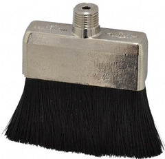 Trico - 2" Width/Diam, NPT Thread Oil Reservoir Lubrication Brushes - 160°F, 2-5/16" Length Under Mounting Thread, Straight Shank - USA Tool & Supply