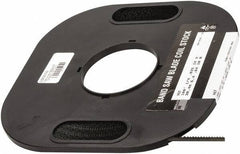 M.K. MORSE - 1/4" x 100' x 0.025" Carbon Steel Band Saw Blade Coil Stock - 10 TPI, Toothed Edge, Raker Set, Flexible Back, Constant Pitch, - USA Tool & Supply