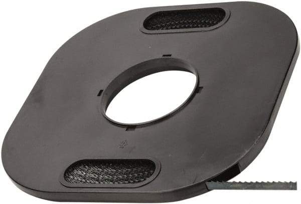 M.K. MORSE - 3/8" x 100' x 0.025" Carbon Steel Band Saw Blade Coil Stock - 6 TPI, Toothed Edge, Hook Form, Raker Set, Flexible Back, Constant Pitch, - USA Tool & Supply