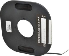 M.K. MORSE - 3/8" x 100' x 0.025" Carbon Steel Band Saw Blade Coil Stock - 14 TPI, Toothed Edge, Raker Set, Flexible Back, Constant Pitch, - USA Tool & Supply