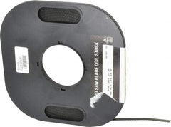 M.K. MORSE - 3/8" x 100' x 0.025" Carbon Steel Band Saw Blade Coil Stock - 18 TPI, Toothed Edge, Raker Set, Flexible Back, Constant Pitch, - USA Tool & Supply
