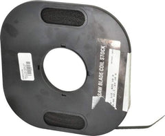 M.K. MORSE - 1/2" x 100' x 0.025" Carbon Steel Band Saw Blade Coil Stock - 10 TPI, Toothed Edge, Raker Set, Flexible Back, Constant Pitch, - USA Tool & Supply