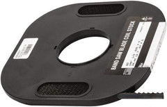 M.K. MORSE - 1/2" x 100' x 0.025" Carbon Steel Band Saw Blade Coil Stock - 4 TPI, Toothed Edge, Skip Form, Raker Set, Flexible Back, Constant Pitch, - USA Tool & Supply