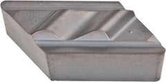 Kennametal - NPL132, KC5010 Grade Carbide Profiling Insert - TiAlN Finish, 55° Incl Angle, Parallelogram, 0.6079" Side Length, 3/16" Thick, 1/32" Corner Radius - USA Tool & Supply