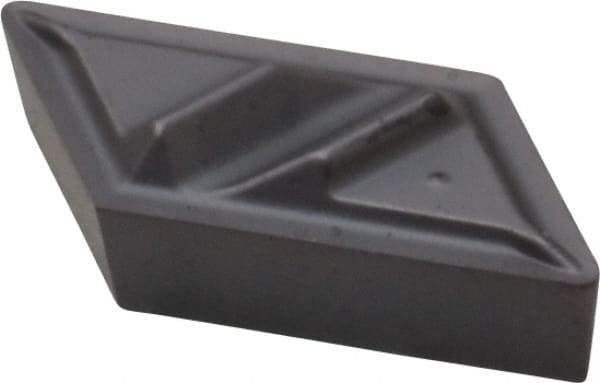 Kennametal - NPGR51, KC5010 Grade Carbide Profiling Insert - TiAlN Finish, 55° Incl Angle, Parallelogram, 0.4567" Side Length, 1/8" Thick, 1/64" Corner Radius - USA Tool & Supply