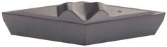 Kennametal - VPGR3305, KC5025 Grade Carbide Profiling Insert - TiAlN Finish, 35° Incl Angle, Diamond, 0.6539" Side Length, 3/16" Thick, 0.2mm Corner Radius, 3/8" Inscribed Circle - USA Tool & Supply
