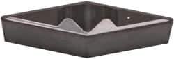 Kennametal - VPGR332, KC5025 Grade Carbide Profiling Insert - TiAlN Finish, 35° Incl Angle, Diamond, 0.6539" Side Length, 3/16" Thick, 1/32" Corner Radius, 3/8" Inscribed Circle - USA Tool & Supply