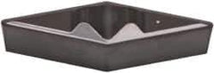 Kennametal - VPGR332, KC5025 Grade Carbide Profiling Insert - TiAlN Finish, 35° Incl Angle, Diamond, 0.6539" Side Length, 3/16" Thick, 1/32" Corner Radius, 3/8" Inscribed Circle - USA Tool & Supply