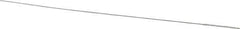 Osborn - 0.03" Diam Helical Nylon Tube Brush - 1/2" Brush Length, 4" OAL, 0.014" Diam Shank - USA Tool & Supply