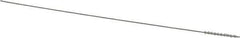 Osborn - 0.05" Diam Helical Nylon Tube Brush - 1/2" Brush Length, 4" OAL, 0.023" Diam Shank - USA Tool & Supply