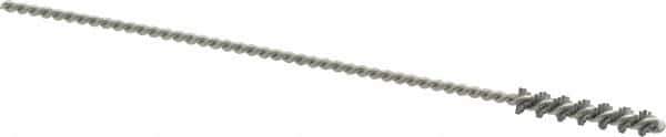 Osborn - 0.19" Diam Helical Nylon Tube Brush - 1" Brush Length, 5" OAL, 0.093" Diam Shank - USA Tool & Supply