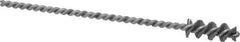 Osborn - 0.385" Diam Helical Nylon Tube Brush - 1" Brush Length, 5" OAL, 0.152" Diam Shank - USA Tool & Supply