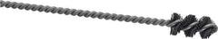 Osborn - 0.515" Diam Helical Nylon Tube Brush - 1" Brush Length, 5" OAL, 0.169" Diam Shank - USA Tool & Supply