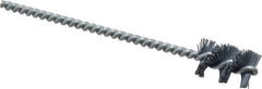 Osborn - 0.64" Diam Helical Nylon Tube Brush - 1" Brush Length, 5" OAL, 0.169" Diam Shank - USA Tool & Supply