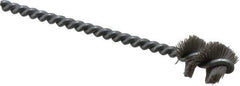 Osborn - 0.765" Diam Helical Nylon Tube Brush - 1" Brush Length, 5" OAL, 0.228" Diam Shank - USA Tool & Supply