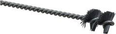 Osborn - 0.89" Diam Helical Nylon Tube Brush - 1" Brush Length, 5" OAL, 0.228" Diam Shank - USA Tool & Supply