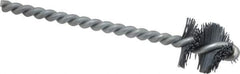 Osborn - 1.015" Diam Helical Nylon Tube Brush - 1" Brush Length, 5" OAL, 1/4" Diam Shank - USA Tool & Supply
