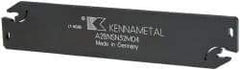 Kennametal - 1.2598" Blade Height, 0.1339" Blade Width, 5.9055" OAL, Neutral Cut, Double End Indexable Cut-Off Blade - 50mm Max Depth of Cut, A2BNSN Blade, A2 Cut-Off Series - USA Tool & Supply