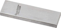 SPI - 0.1001" Rectangular Steel Gage Block - Accuracy Grade 0, Includes NIST Traceability Certification - USA Tool & Supply