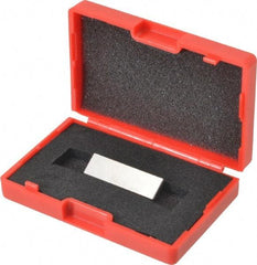 SPI - 0.1005" Rectangular Steel Gage Block - Accuracy Grade 0, Includes NIST Traceability Certification - USA Tool & Supply