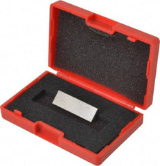 SPI - 0.1009" Rectangular Steel Gage Block - Accuracy Grade 0, Includes NIST Traceability Certification - USA Tool & Supply