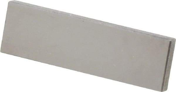 SPI - 0.101" Rectangular Steel Gage Block - Accuracy Grade 0, Includes NIST Traceability Certification - USA Tool & Supply