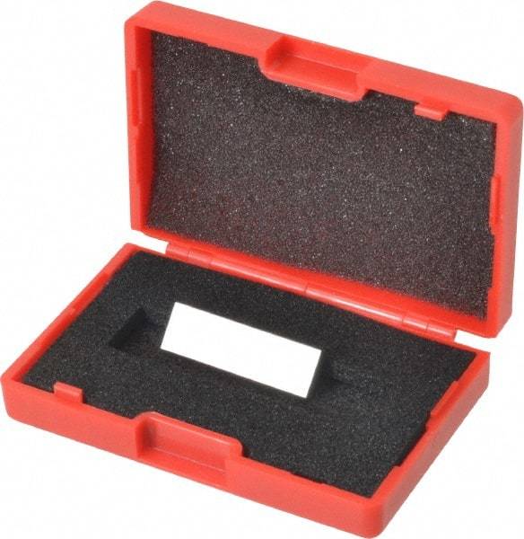 SPI - 0.105" Rectangular Steel Gage Block - Accuracy Grade 0, Includes NIST Traceability Certification - USA Tool & Supply