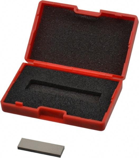 SPI - 0.107" Rectangular Steel Gage Block - Accuracy Grade 0, Includes NIST Traceability Certification - USA Tool & Supply